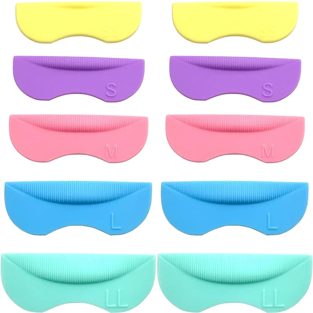 

5 Pairs Eyelash Lift Tools Silicone Pads Perming Rods Supplies Kit Lightweight Comfortable Long Lasting Fit Most Eye Shapes lash