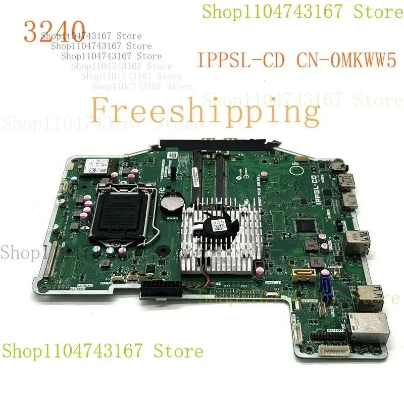 

IPPSL-CD для Dell Optiplex 22 3240, материнская плата AIO CN-0MKWW5 MKWW5, материнская плата, 100% протестирована, полностью работает