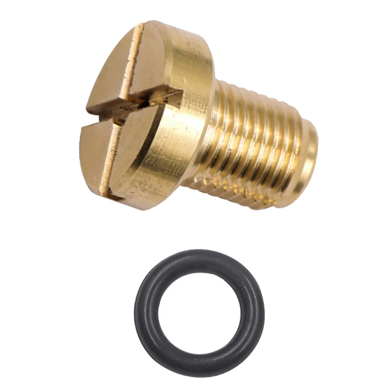 Durable Brass Coolant Expansion Screw Reliable Water Drainage Screw 17111712788 Replacement Suitable For E36 E39 E46