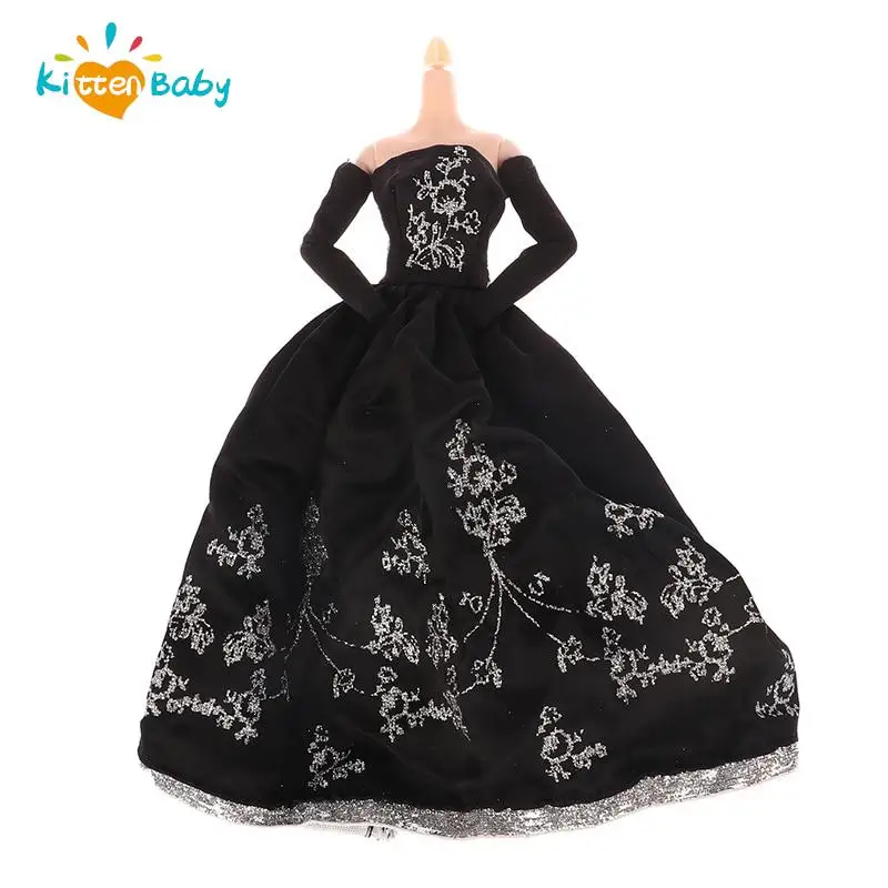 Robe Tutu de Ballet pour Fille, Tenue de Beurre, Accessoires Brodés, Jupe Multicouche, Robe de Soirée, Jouet, 11 Pouces