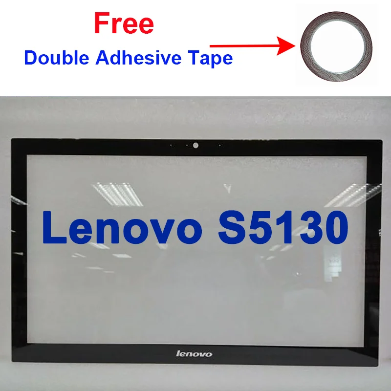 

New 23 inch all-in-one S5130 touch outside screen glass For Lenovo S5130