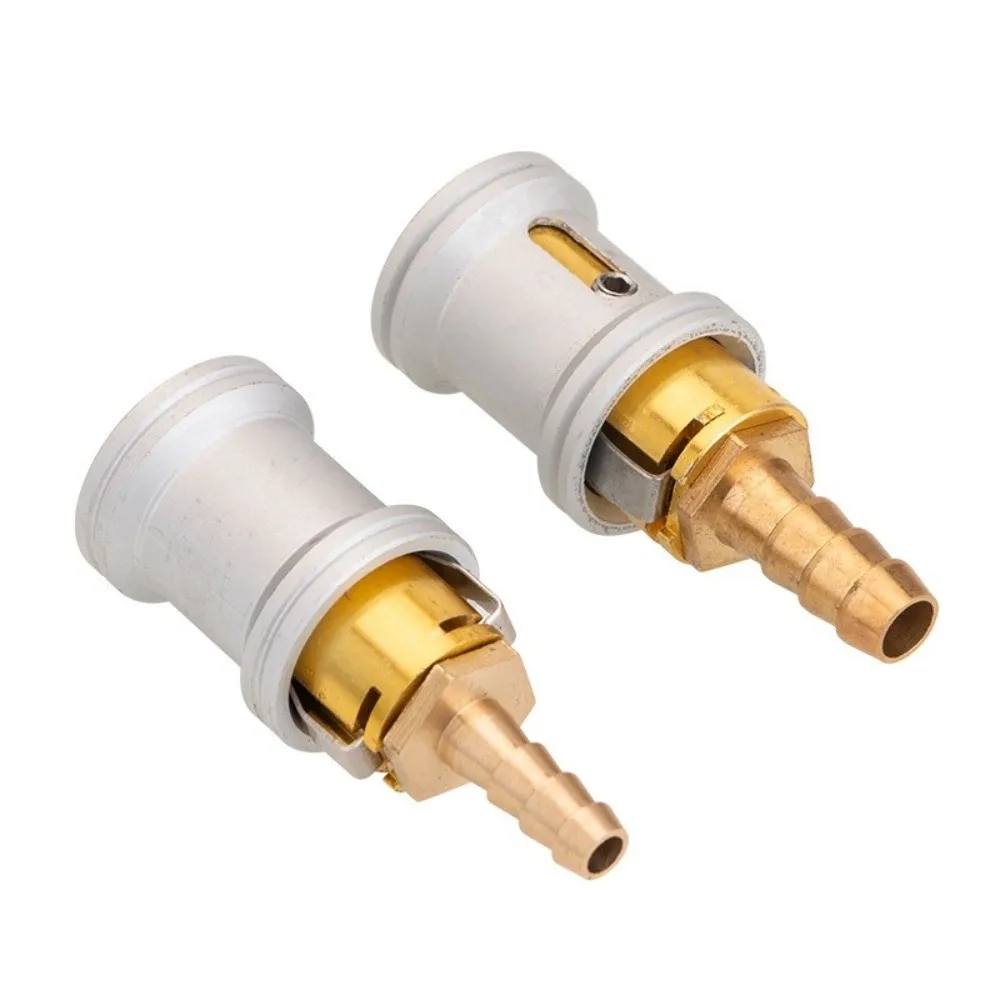 6.5/8mm Air Chuck Adapter Quick Connect Durable Pump Adapter Solid Brass Quick Connect Adapter Compressor Pump Accessories