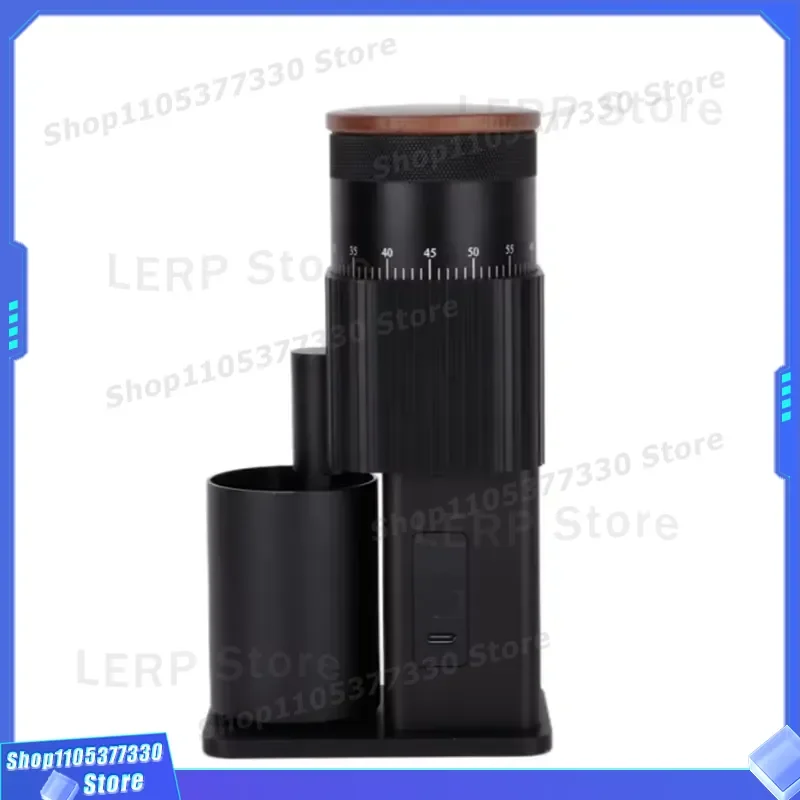 BZ02 Electric Coffee Bean Grinder One Button Automatic Burr Mill Household Grinding Machine Adjustable Coarseness Selection