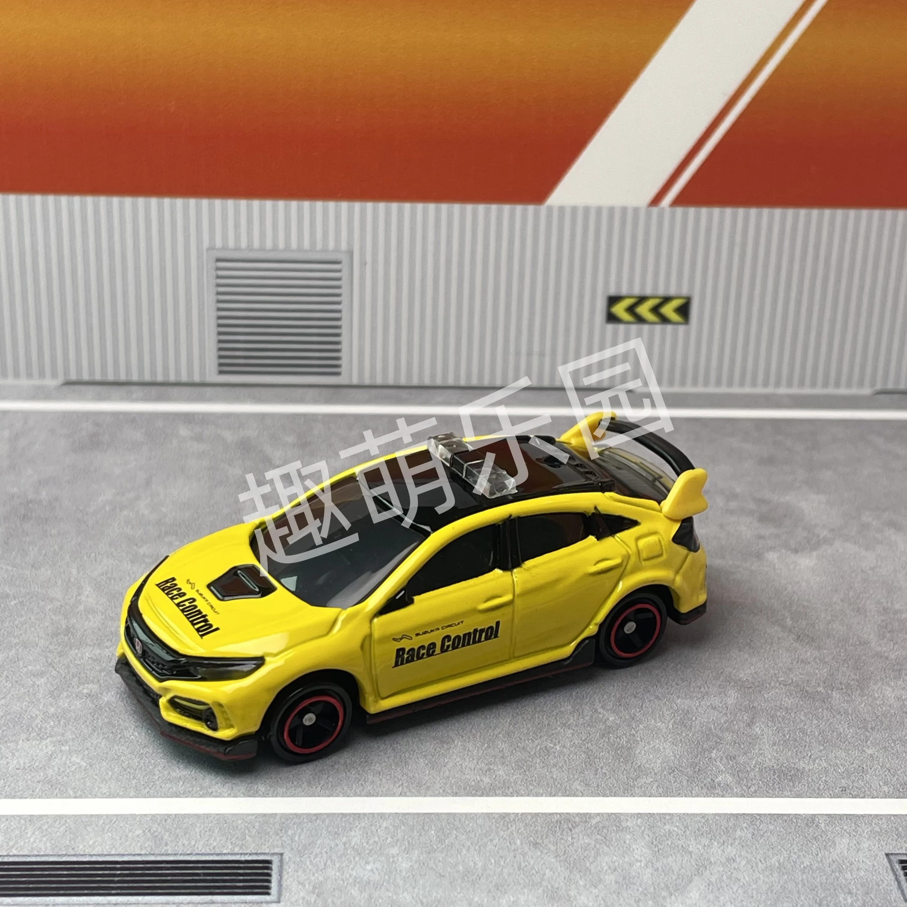 TAKARA TOMY Tomica New NO.120 1/64 Honda Civic Type R Race Control Car Alloy Toy Motor Vehicle Diecast Metal Model Gift for Boy
