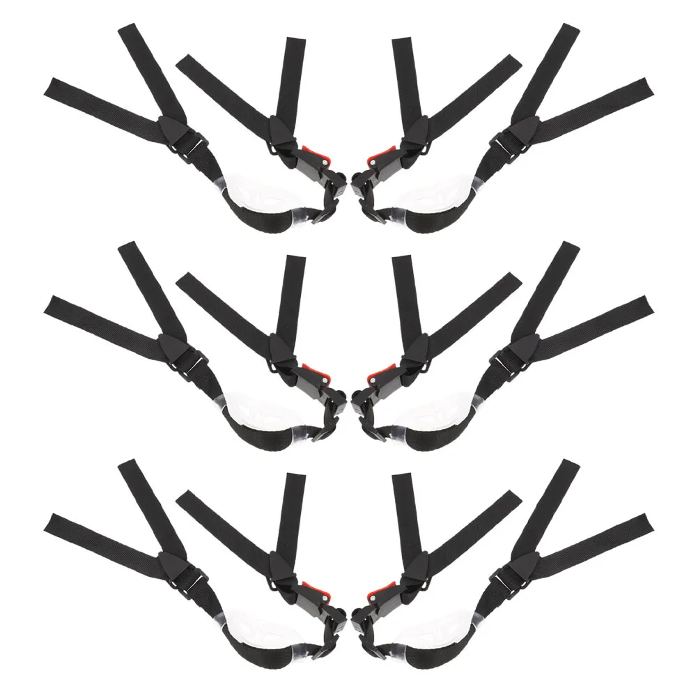 

6pcs Safety Chin Straps Adjustable Universal Hard Hat Bands For Construction Workers Head Protection Safety Cap