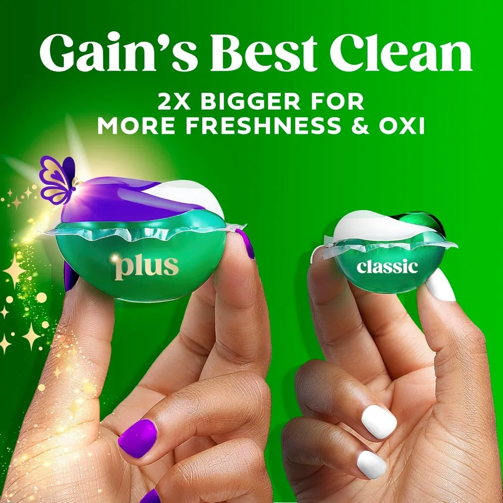 Laundry Detergent Pods, 45 Count, Moonlight Breeze Scent, All-in-One Pacs