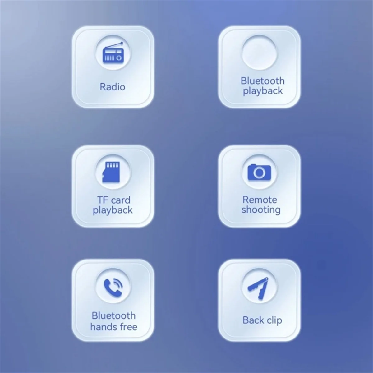 Надежный мини-радио Bluetooth беспроводной приемник с радио и MP3-плеером поддерживает чтение TF-карты-ABDQ