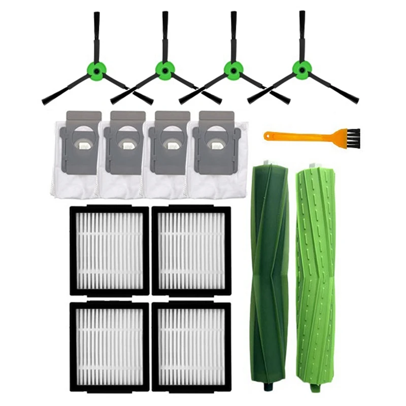 Filtro Hepa e Substituição Saco De Pó para Irobot Roomba, Escova Lateral Principal, Peças De Reposição E Acessórios, J7 +