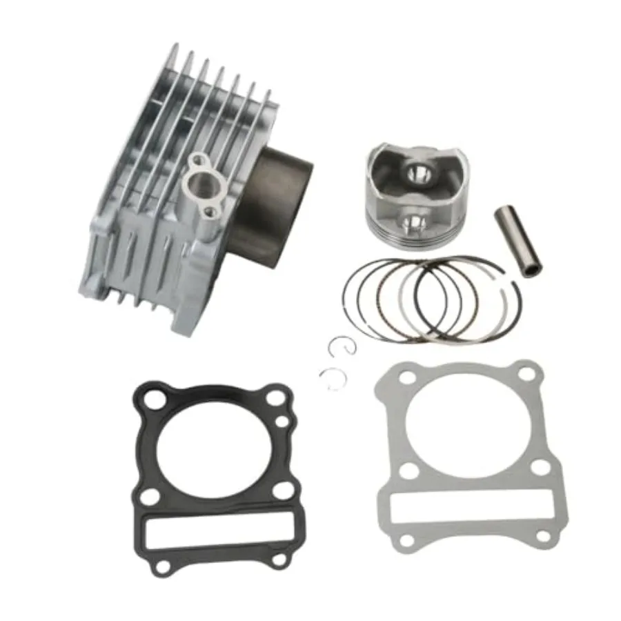 62 مللي متر 150cc مجموعة اسطوانات كبيرة تتحمل للدراجات النارية 125cc 4 السكتة الدماغية محرك ترقية الملحقات مناسبة لسوزوكي EN125 GS125 GN125