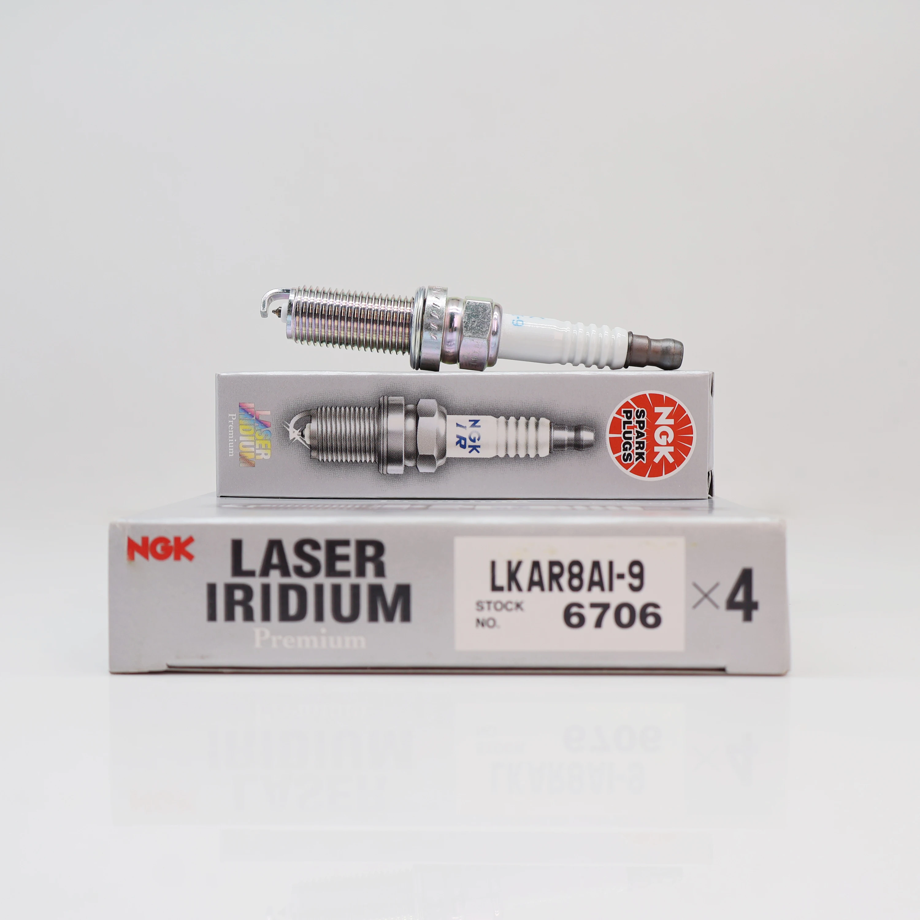 NGK Laser Iridium Spark Plug LKAR8AI-9 6706 Original Genuine Product for KTM,Husqvarna OEM:75039093000