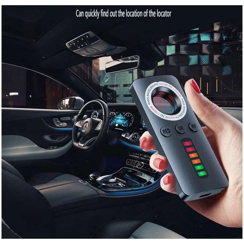 Anti Spy Wireless RF Signal Detektor Bug GSM GPS Tracker Infrarot Anti Candid Versteckte Kamera Detektor Automatisierung Alarm