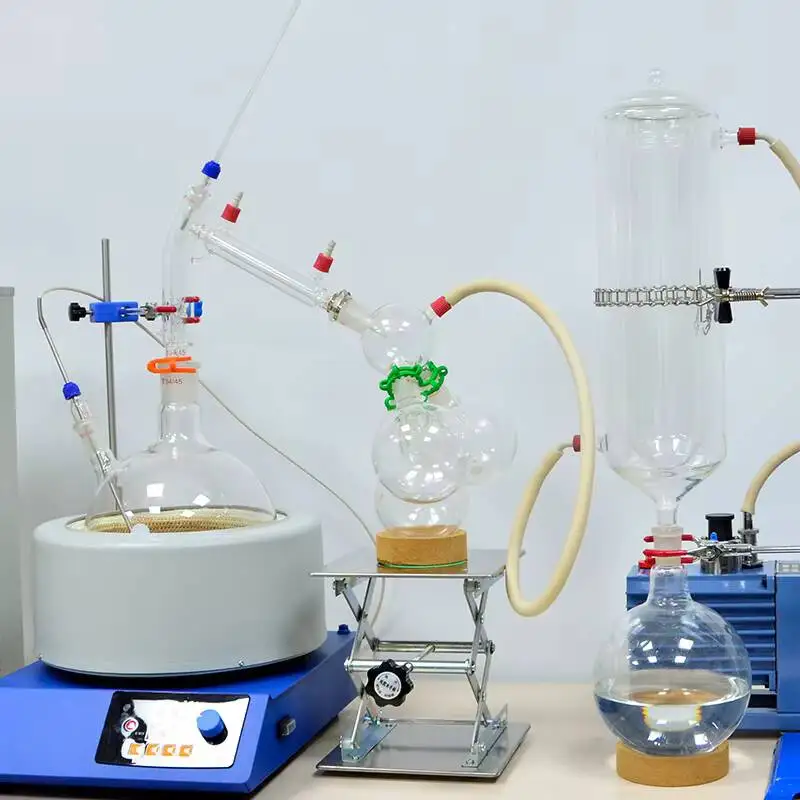 2L Short Path Distillation Kit For Laboratory Use Rotary Evaporator