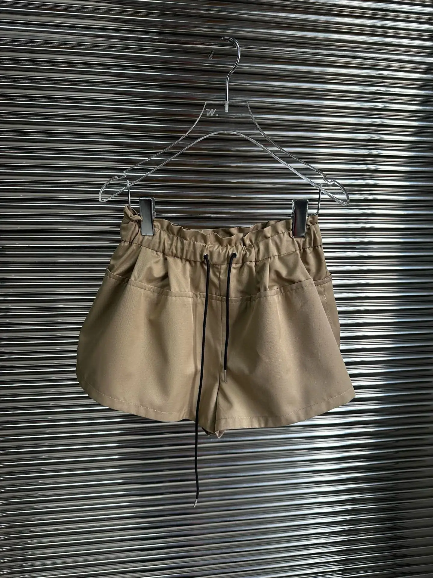 

2024 Women's Clothing Drawstring A-line shorts Spring Summer New 0704