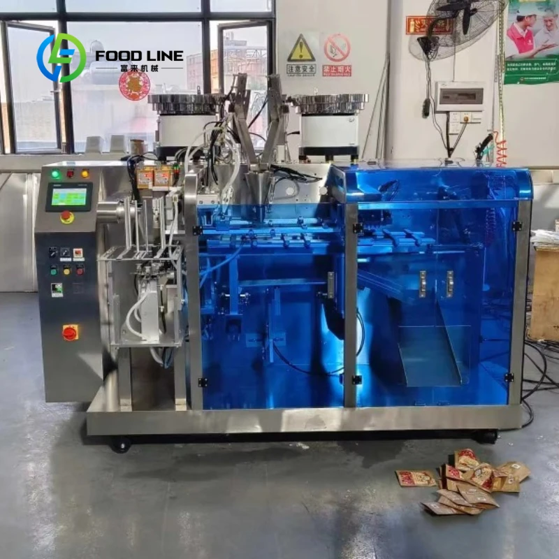 Customized Filling Sealing Machine Automatic Premade Pouch Packing Equipment for Tablet Particle liquid Granule Food Packaging