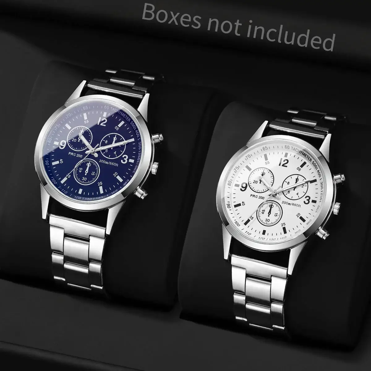 1/2PCS Men's Watches Casual Analog Quartz Watch Men Business Wristwatch Reloj Hombre（Without Box）