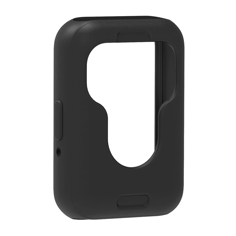 

Для Samsung Galaxy Fit3 Силиконовый защитный чехол для умных часов с защитой от царапин - черный