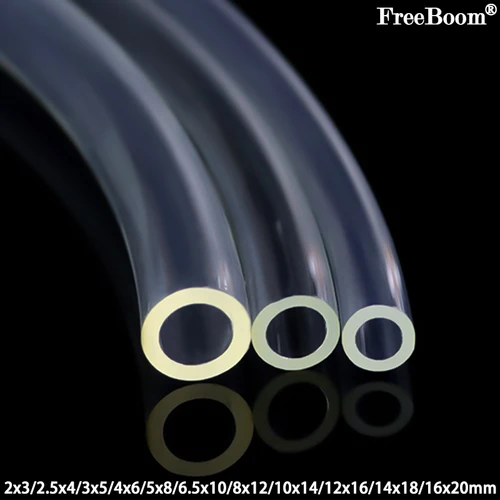Imagen 1 del producto Manguera neumática de PU de 1 ~ 10m, diámetro transparente 3/4/5/6/8/10/12 ~ 20mm, tubo neumático, manguera de PU, tubo de poliuretano, mangueras de componentes de aire
