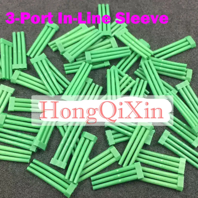 50 PCS/LOT  Hall Sensor Mounts  Integrated Sleeves  Electric Vehicle Motor Pin Protective Sleeves  3-Pin In-Line Sleeves  IC DIY