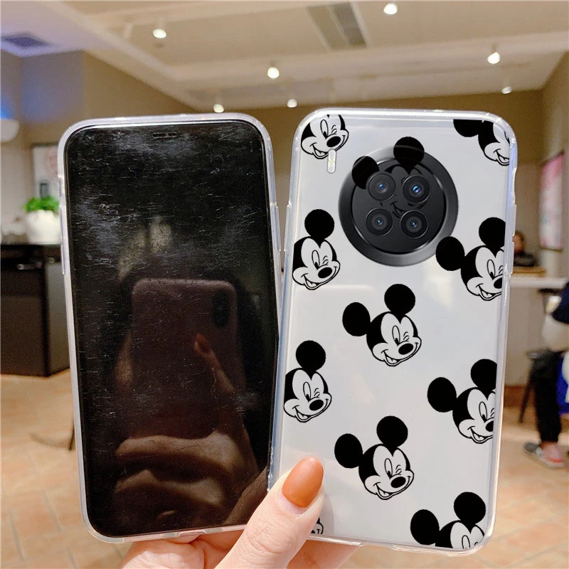 Funda transparente de TPU para teléfono Redmi 13C 4G POCO C65, Mickey, Minnie Mouse, Daisy, Pato Donald, Stitch, POCO C65