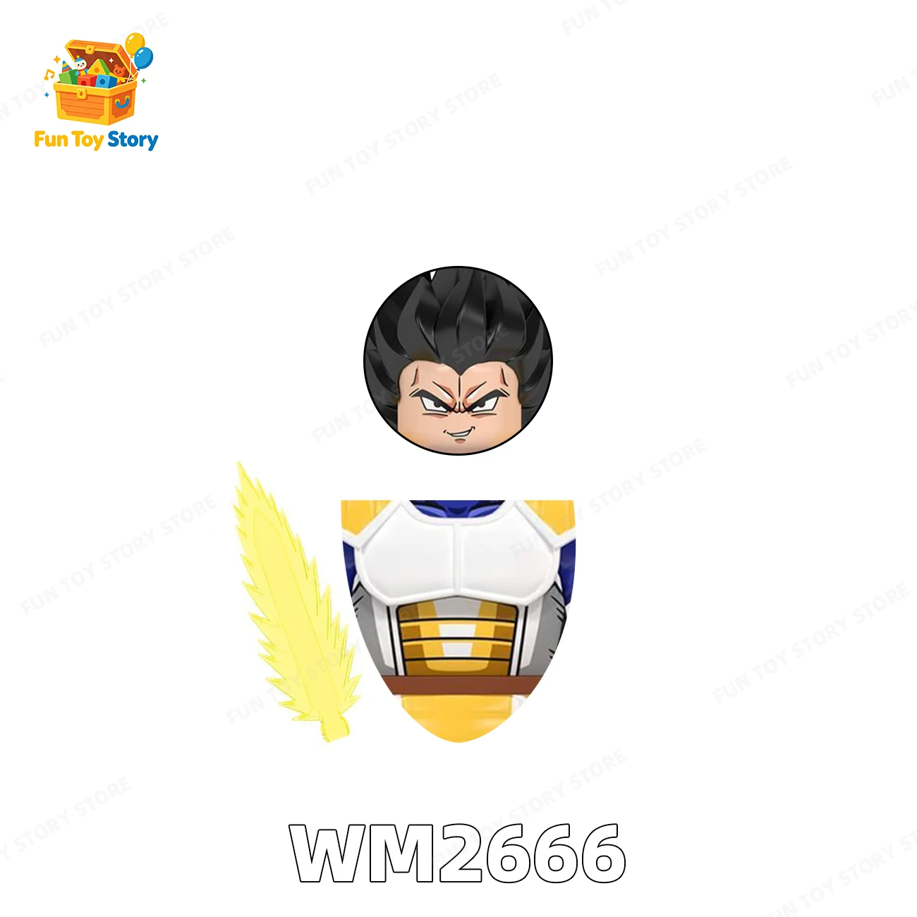 WM6177 Anime Series, Assembled Building Blocks, Doll Toys, Collected by Enthusiasts, Small Gifts view 2