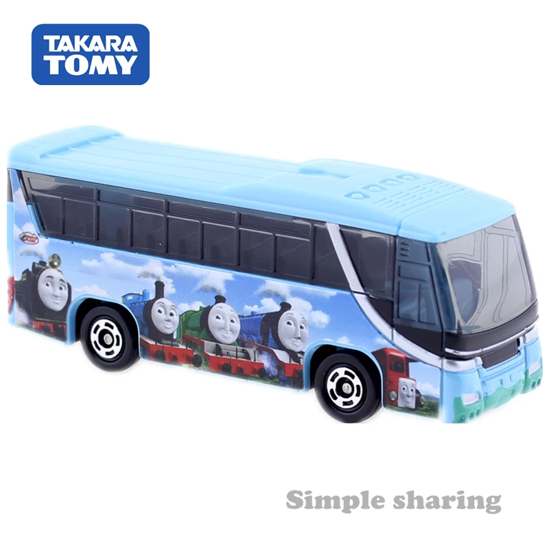 TTakara Tomy Tomica 29 Thomas Land Express Bus Scale 1/156 Car Hot Pop Kids Toys Motor Vehicle Diecast Metal Model