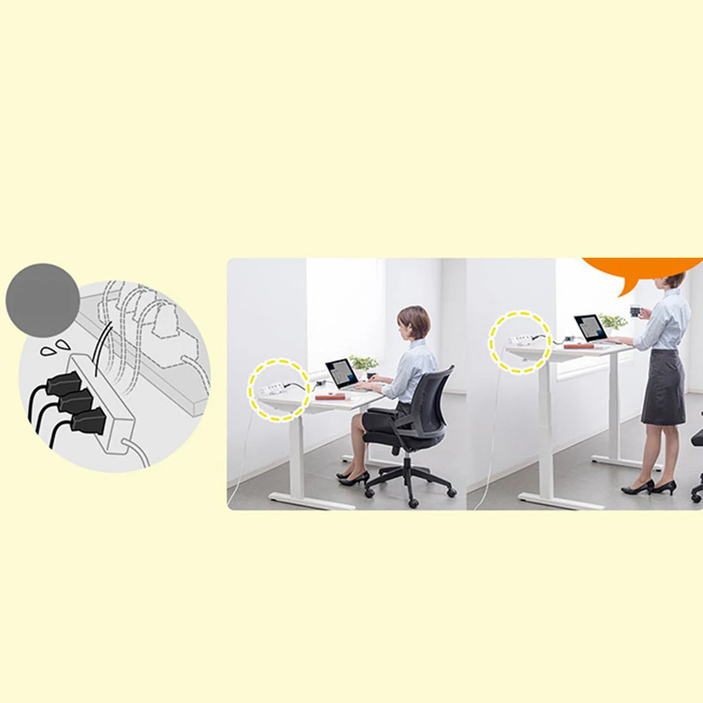 High Quality Bracket Socket Fixed Bracket Desktop Fixed Fixing Clip Neatly Organized Plywood Type Power Socket