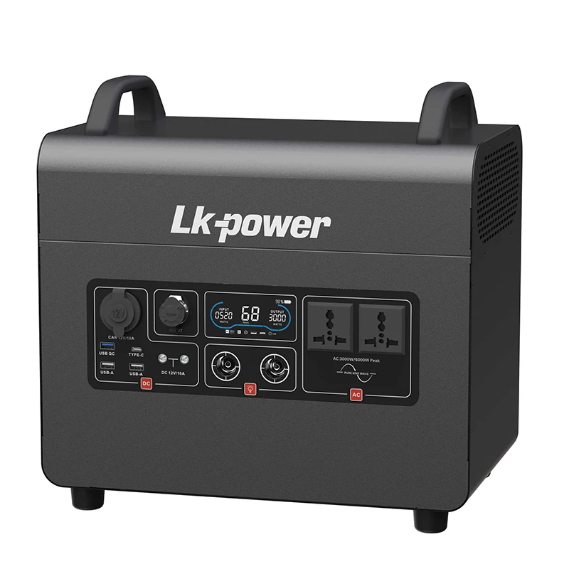 

2024 Новый дизайн 3200 Вт 1920 Втч Портативные солнечные генераторы с индивидуальным логотипом