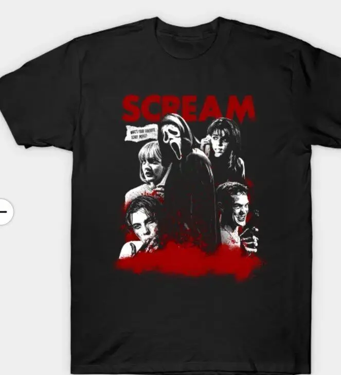 

Scream horror movie T-Shirt