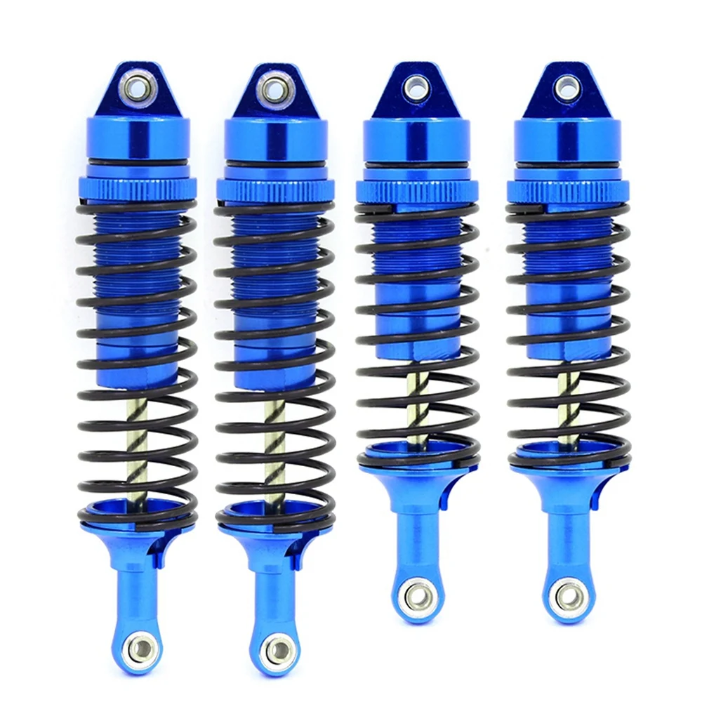 4Pcs Front & Rear All Metal Shock Absorber Damper for 1/10 Traxxas Slash 4x4 4WD Stampede 4x4 Rustler 4x4 VXL Parts,D