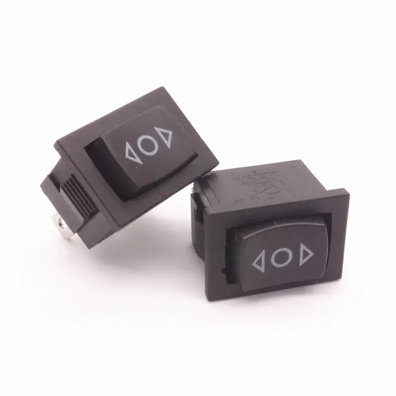 5 sztuk KCD1 Mini czarny 3 Pin / 6 pin On/Off/On Rocker Switch AC 6A/250 v10a/125V