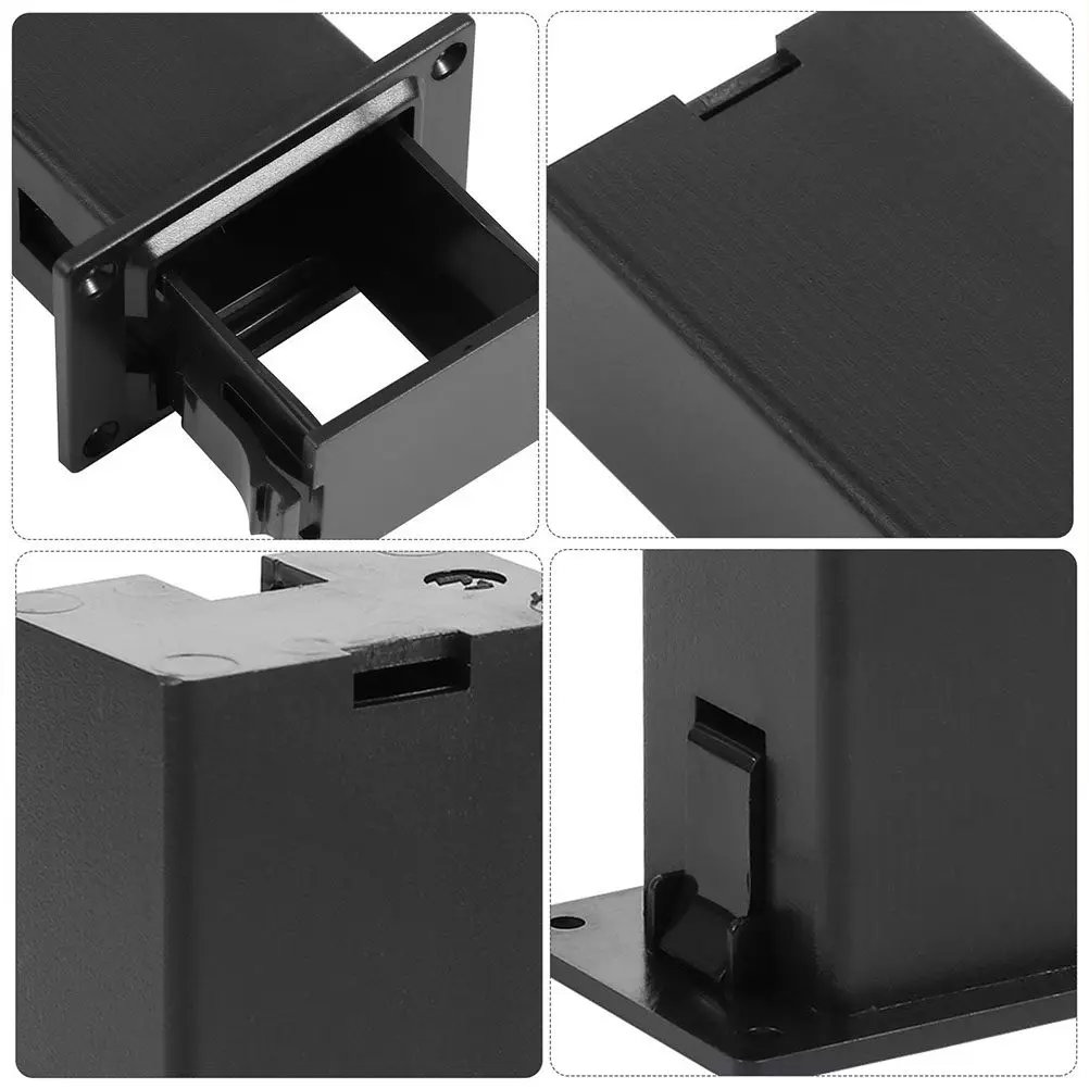 

4Pcs Bass Guitar Pickup Boxes Practical Durable Plastic Cases for Guitar Accessories Replacement
