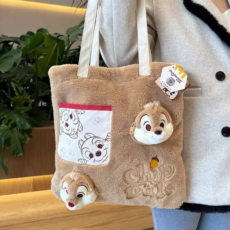 

Кукла Disney Chichi Titi, плюшевая кукла, кошелек для монет, большая вместительная сумка на плечо, сумка для покупок, супер милая, милая