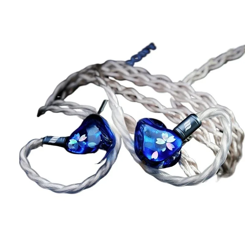 

Six-unit moving iron flagship HIFI in-ear earphones