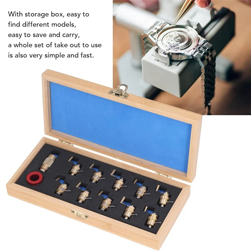 

AT29-Watch Mainspring Winder Set Brass Watch Repair Tool Wristwatch Repairing Kit DIY Watchmaker Tools Kit For Watchmaker Access