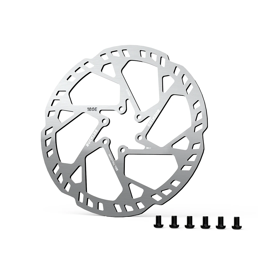 BUCKLOS 2.3MM E-Bike Brake Disc 220MM Electric Bicycle Rotor 140/160/180/203MM Dirt Bike Disc Brake Rotor For Surron Segway Tala