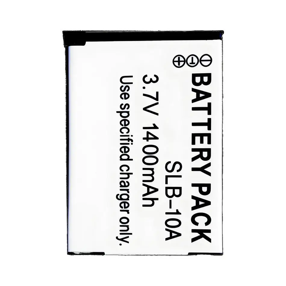 Camera Battery Durable Slb-10A Slb-10A 1300-1400mAh