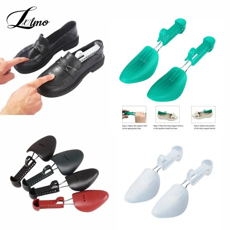 1 Pair Men Women Adjustable Plastic Shoe Stretcher Boot Support New Shoe Tree Prevent The Crease Wrinkle Deformat Shoe Expander