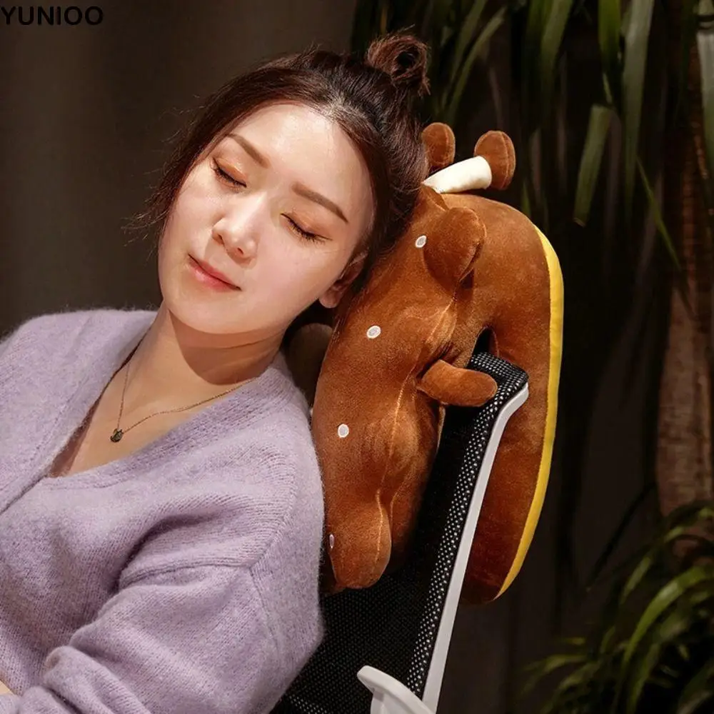 

Double-sided Hand Warmer Pillow Super Soft Keep Warm Cookie Office Nap Pillow Hand Hold Stuffed Sunflower