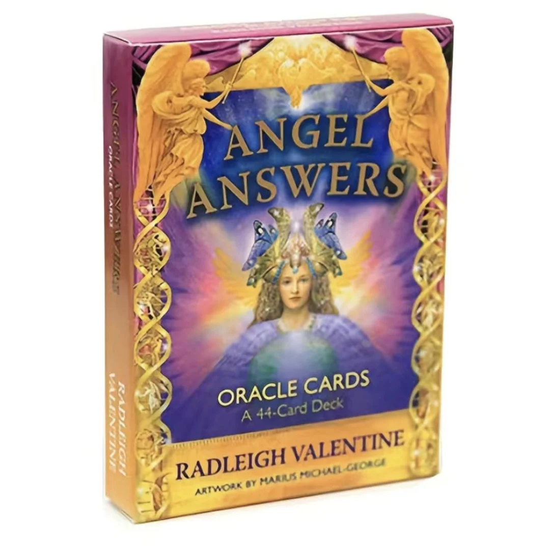 

Angel Answers Divination Cards , entertaining board games for friends, tarot decks, card games, tabletop games. Ideal as a gift!