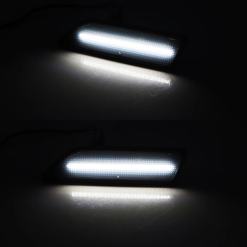 Tira de luces LED completas para coche Mercedes, conjunto de luces de marcador lateral delantero, señal de giro, 2 piezas, C219/W219, CLS350, CLS500, CLS550, CLS63