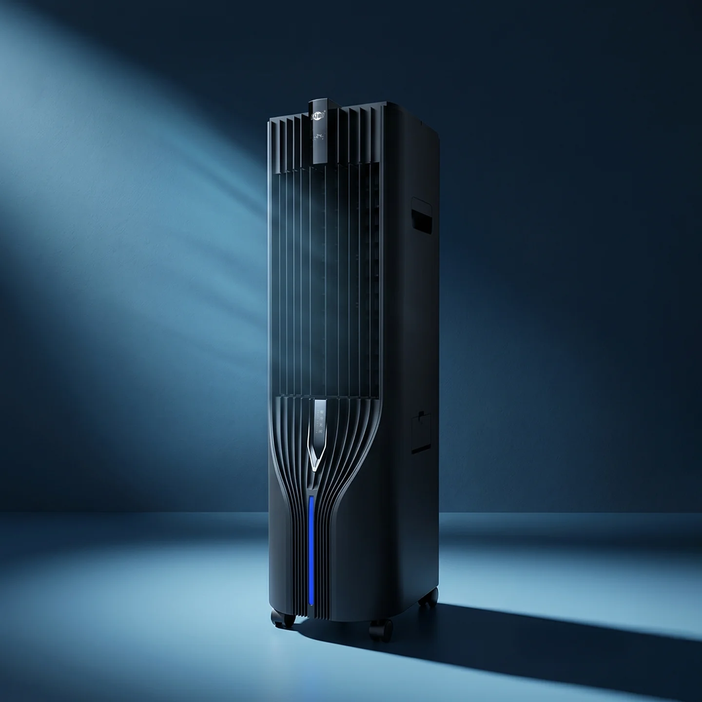 Small Movable Evaporative Air Cooler Portable Water Cooling Fan Household Industrial Use For Home Workshop Warehouse