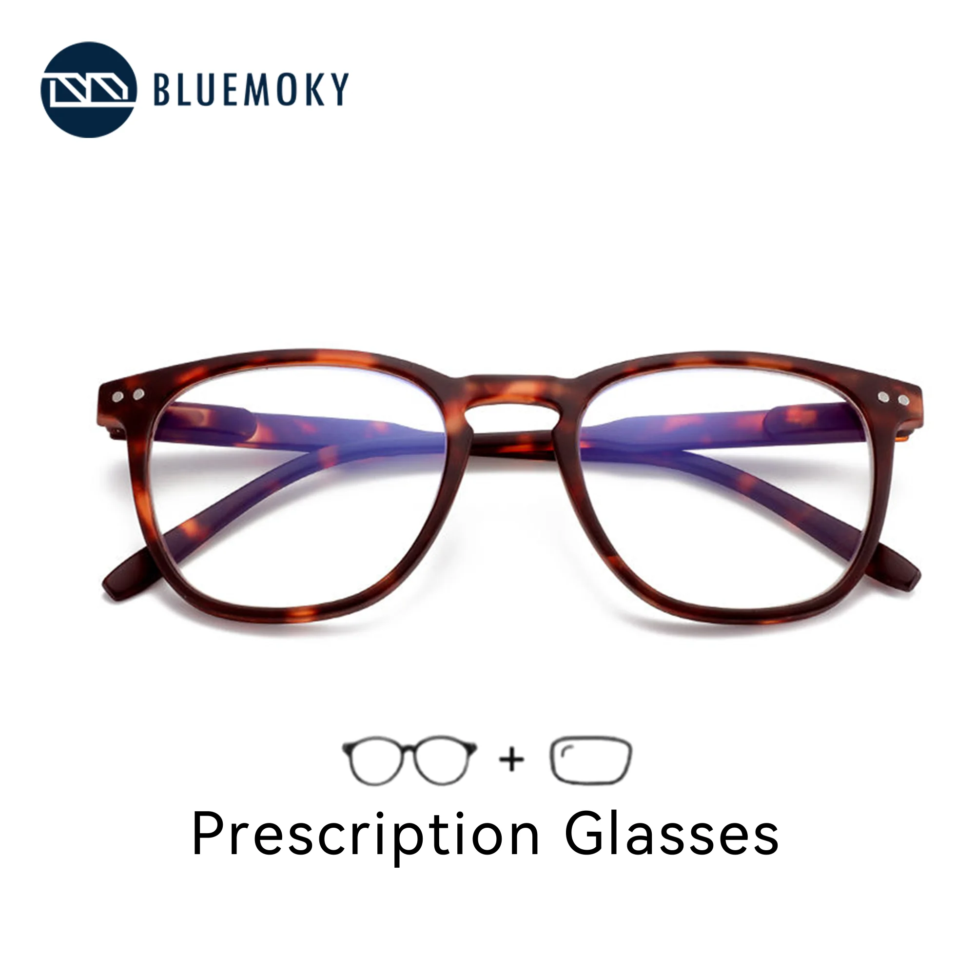 

BLUEMOKY квадратные очки по рецепту модные прогрессивные линзы с синим световым фильтром фотохромные оптические очки