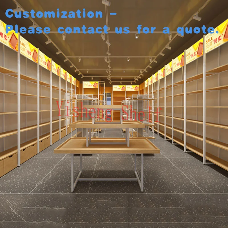 custom.Heavy Duty Metallic Supermarket Rack Book Shelf Cabinet Retail Display in Stores and Shops