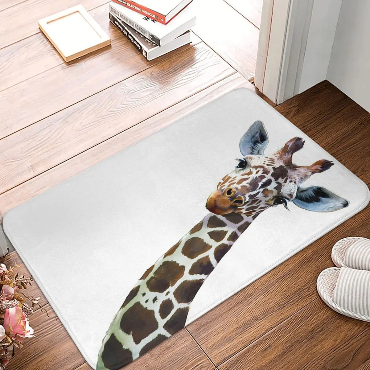 Giraffe Doormat Kitchen Entrance Home Floor Mat Non-slip Carpet Rug for Living room Footpad Mats