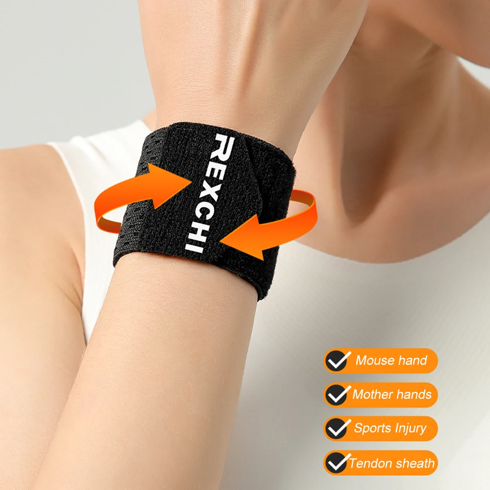 1 PCS Sports Wrist Support for Light Traumas and Minor Injuries of The Wrist for Prevention of Injuries During Sports,Wrist Band