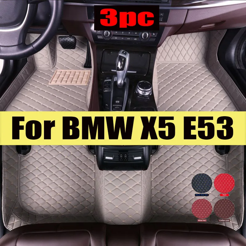 

Car floor mats for BMW X5 E53 2004 2005 2006 2007 Custom auto foot Pads automobile carpet cover