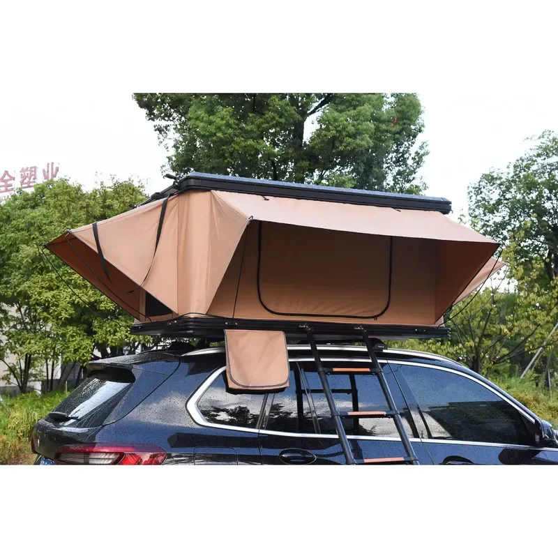 2-3 High Quality Compact Season Rtt Tent Aluminum Frame Shelter Canopy for Pickup Truck Bed with Hard Shell Cover