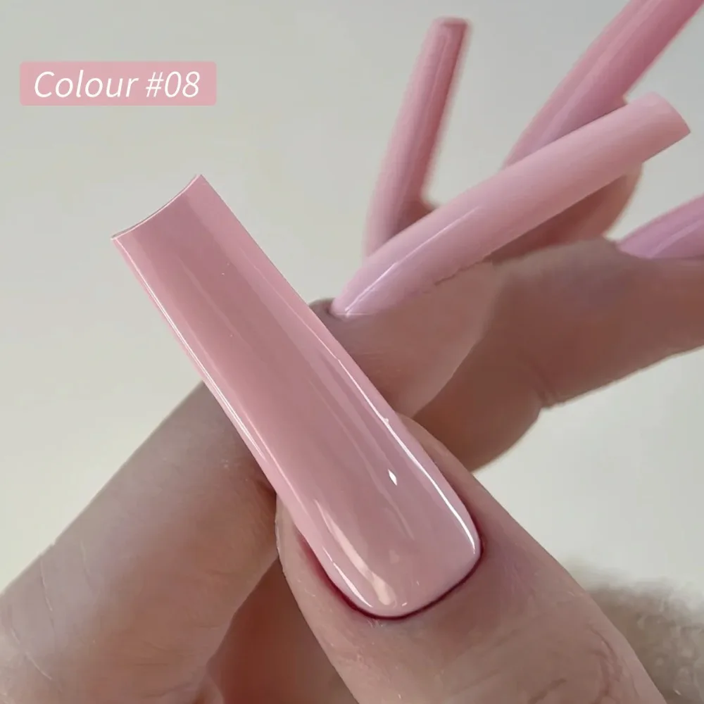 

High Saturation Nail Polish Glue 9 Colors Pink Gel Polish Nine-Square Grid Long-Lasting Semi-Solid Nail Polish