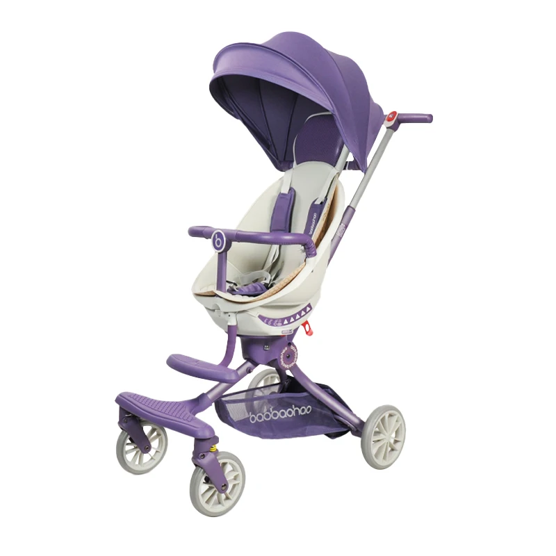 

Wholesale Lightweight Baby Strollers One-Handed One-Step Fold Plastic Frame for New Parents