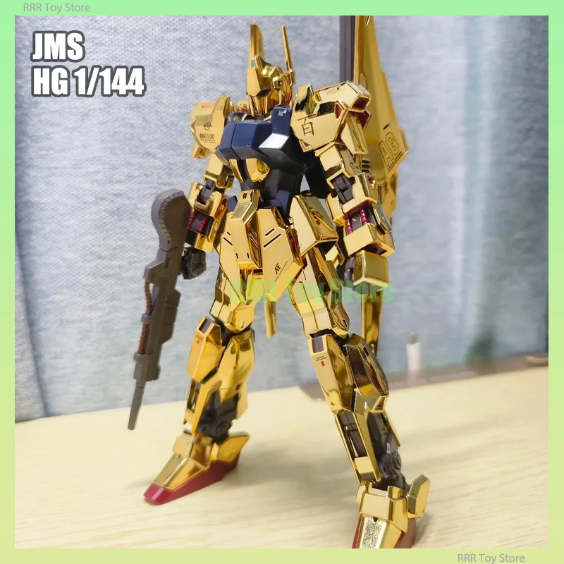 In Stock JMS WMH HG 1/144 Hyaku Shiki MSN-00100 Assembly Model Kit Action Figures Robot Plastic Model Hobby Doll Kids Toy Gifts